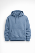 Harbor Pullover Hoodie packshot in dusty blue